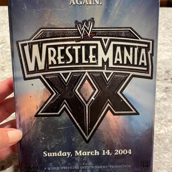 WWE WrestleMania XX DVD 3 disc set - Picture 1 of 8
